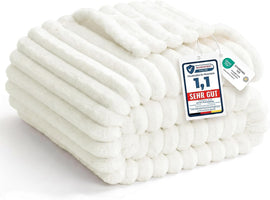 Cozy Elegance Plush Blanket
