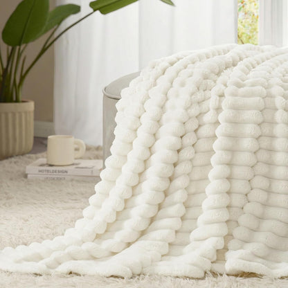 Cozy Elegance Plush Blanket