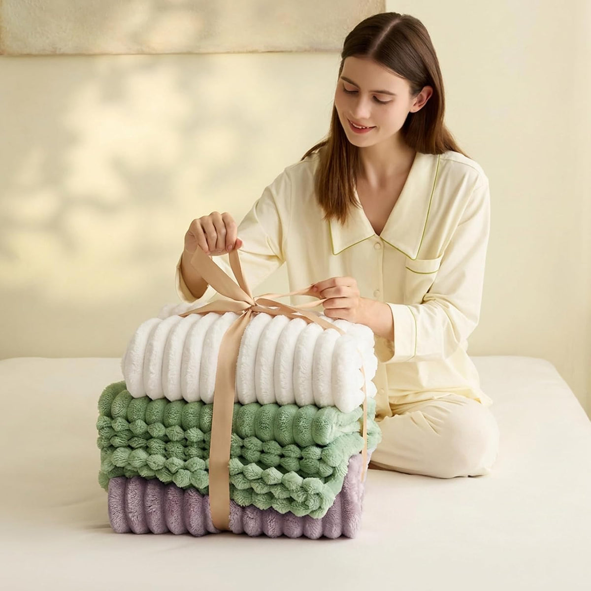 Cozy Elegance Plush Blanket