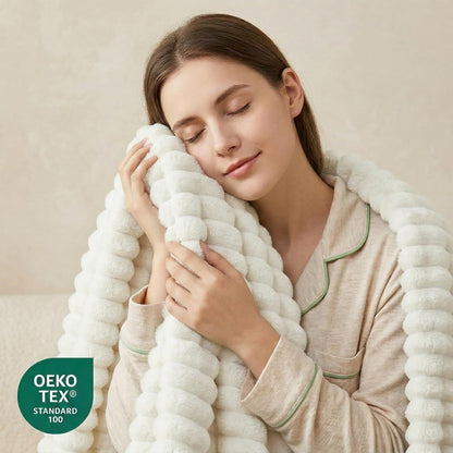 Cozy Elegance Plush Blanket